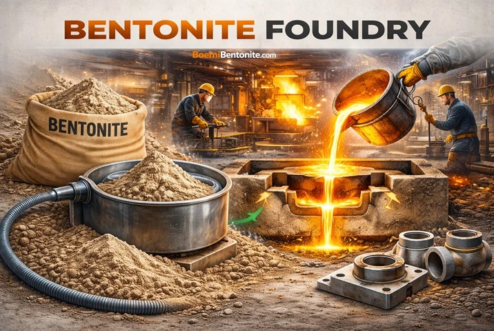 Penggunaan Bentonite Dalam Industri Foundry